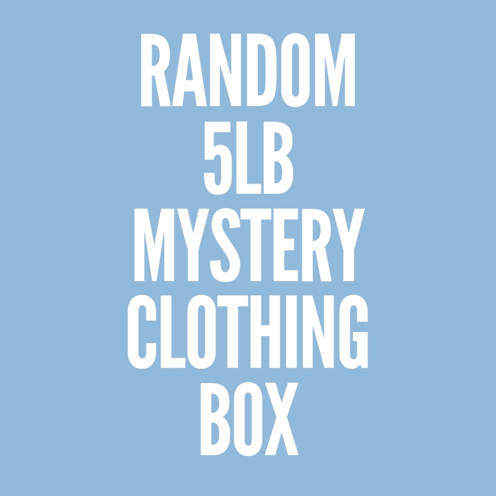 RANDOM 5LB MYSTERY CLOTHING BOX